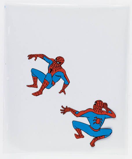 (MARVEL COMICS.) Spider-Man Animation Cels.